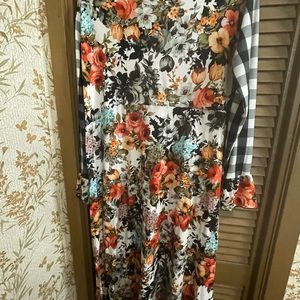 Custom order dress.  Order for a small, but fits more of a medium.